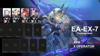 【Arknights】EA-EX-7 Challenge Mode | AFK Strategy - When Elegies Are Ashes