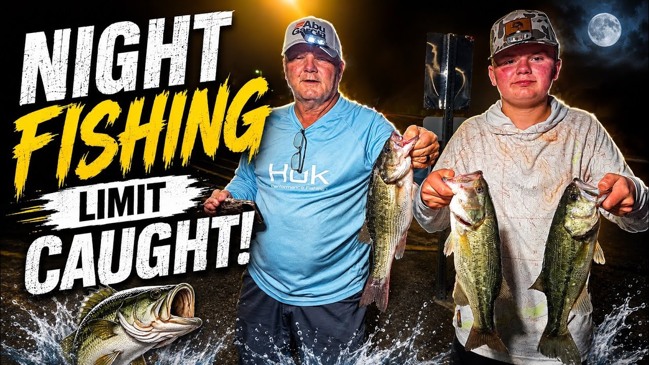 Fishing a Night Tournament on Lake Cumberland # 3