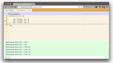 Wex—Elixir in the Browser-Part 2