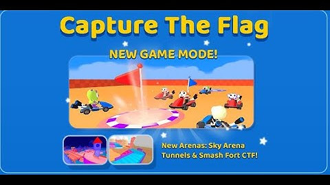 Smash Karts New Update Capture the flag! 🏳🚩
