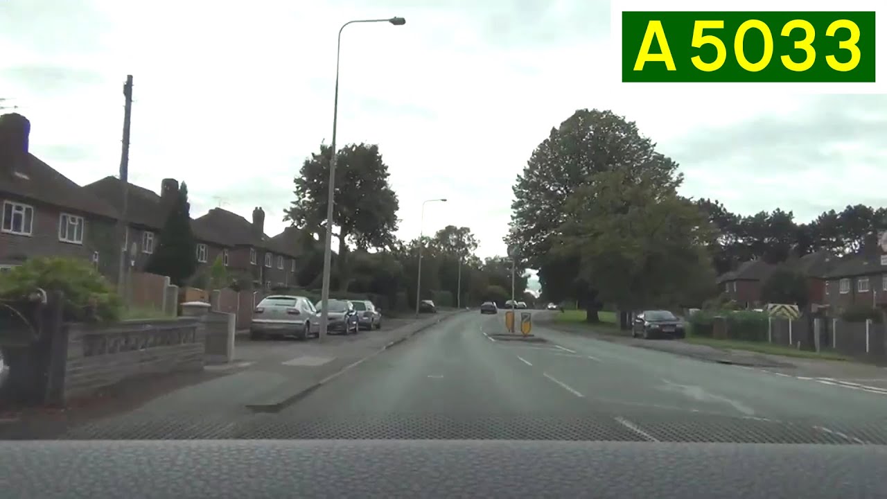 A5033 Northwich Road, Knutsford Westbound Front View YouTube