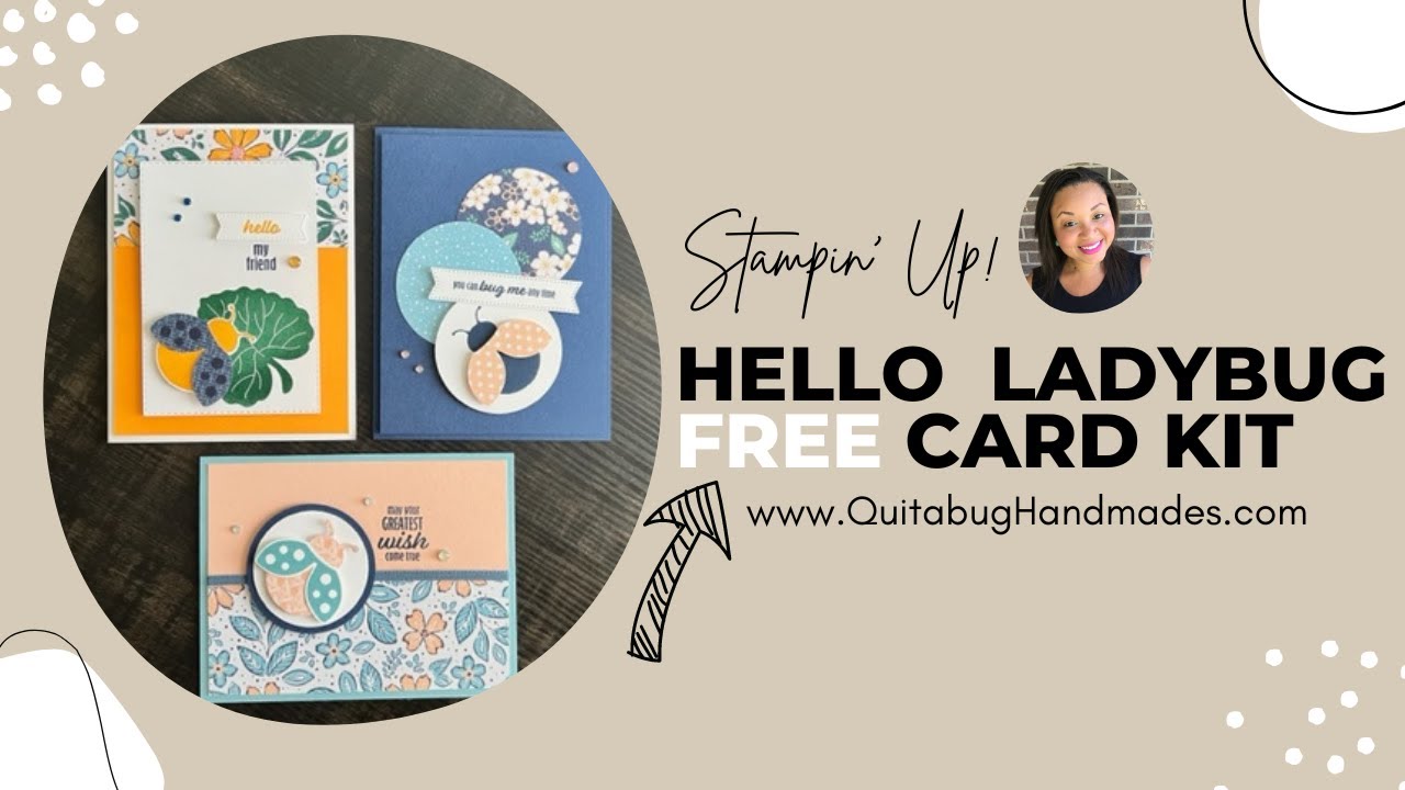 Stampin' Up! Hello Ladybug FREE Card Kit w/ $40 Purchase
