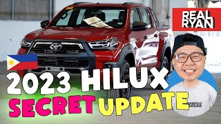 2023 TOYOTA HILUX SECRET UPDATE PHILIPPINES