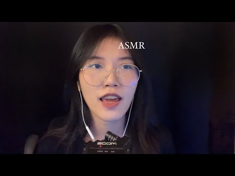ASMR Thai / Talking / Drawing / Triggers for sleep มากล่อมนอน จะนอนได้มั้ยนะ ..