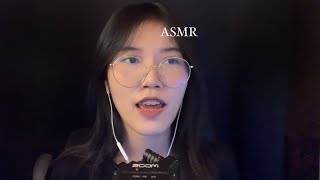 ASMR Thai / Talking / Drawing / Triggers for sleep มากล่อมนอน จะนอนได้มั้ยนะ ..