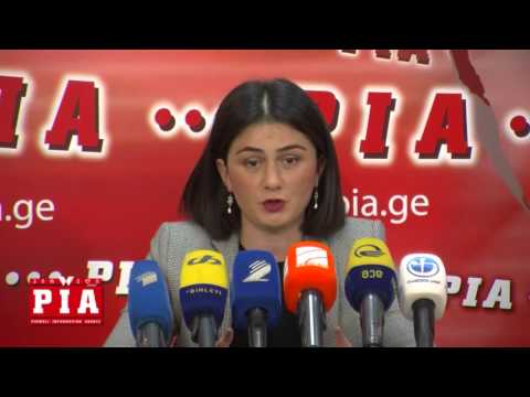 თამარ ხიდაშელი \'პირველის\' პრესკლუბში (15.03.2016)