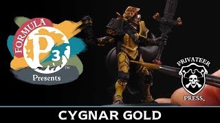 Formula P3 Presents: Cygnar Gold