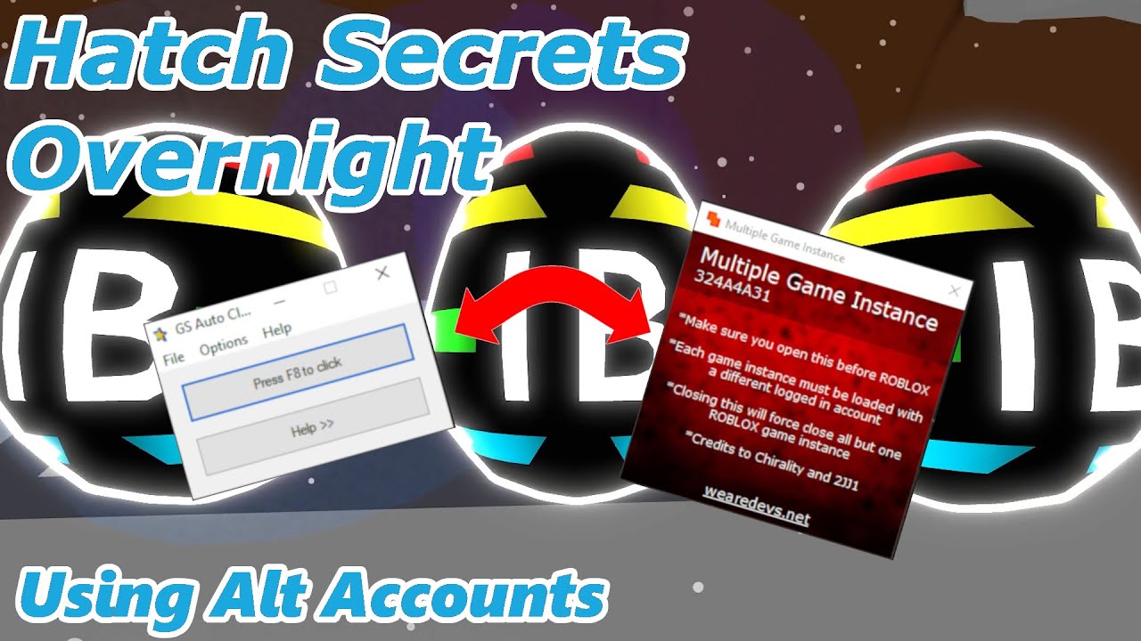 How To LOGIN MULTIPLE ACCOUNTS At Once In BubbleGum Simulator (Roblox) 