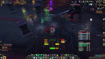 WoW Shadowlands Heal Monk Castle Nathria Mythic Raid Testing