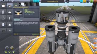 Let's play together with Kerbal Space Program - Part 3 - Building a tiny geosynchronous satelite