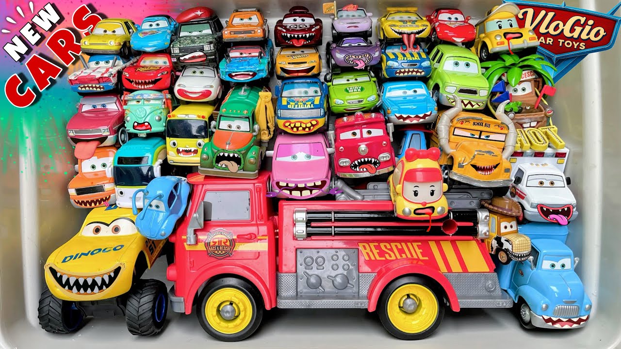 Disney Pixar Cars Unboxing Review | Lightning McQueen, Tow Mater, Doc Hudson, Sally Carrera, Cruz
