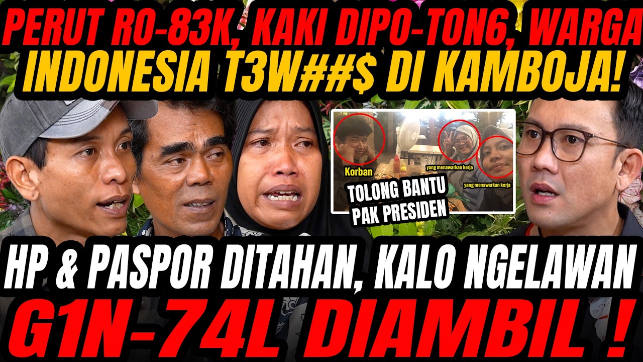 DIJUAL KE KAMBOJA, DIPULANGKAN DALAM KANTONG MAYAT!” GINJALNYA DIAMBIL HIDUP2- PERDAGANGAN MANUSIA⁉️