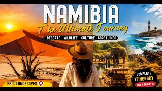 Namibia Travel Itinerary  | 6 Days in Namibia | Etosha Safari, Sossusvlei Desert & Swakopmund Guide
