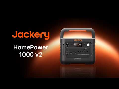 Meet HomePower 1000 v2: Always Powered. Always Smart. | Jackery