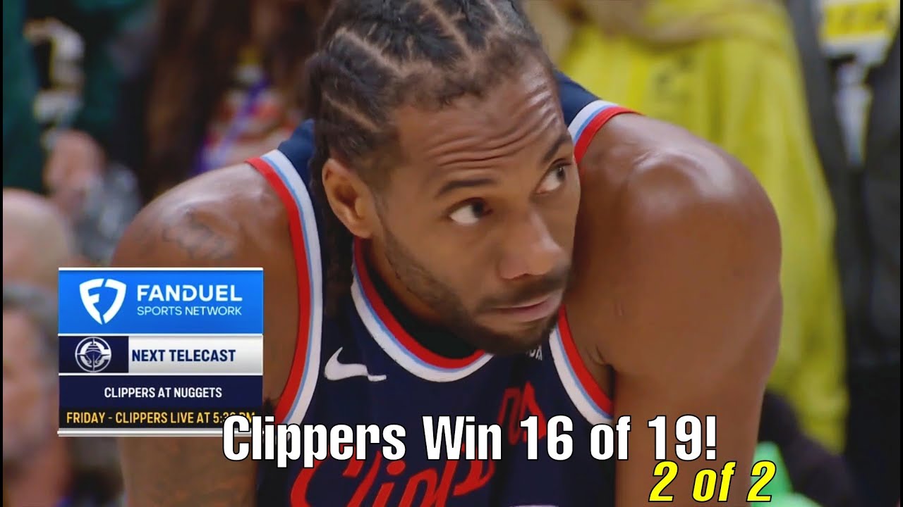 NBA Kawhi’s Historic Streak! Clippers Stifle Jazz for 16th Win in 19 Games!