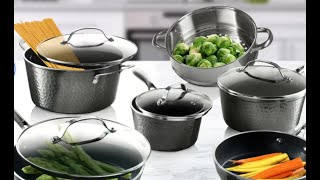 Granite Stone Hammered!
Keep your kitchen running as smoothly as possible with Granite Stone Diamond, hammered! From the fry pans to the saucepans to the stainless steel steam insert, each piece serves a purpose.
Includes 8 fry pan, 10 fry pan with glass lid, 1.5-qt saucepan with glass lid, 2.5-qt saucepan with glass lid, 5-qt stock pot with glass lid, stainless steel steamer insert, and 5.5 egg pan
Triple-layer nonstick coating infused with diamond and titanium, hammered finish, Dishwasher-safe; oven-safe to 500F
We made this commercial for our chef-loving cookware-devoted friends at EMSON. We hope you like it!
Please remember to SUBSCRIBE, like, comment and share! We love to hear from you, it makes our day.
We truly do love to cook,
Your friends at Hutton Miller yt Granite Stone Hammered!