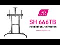 SH 666TB installation animation