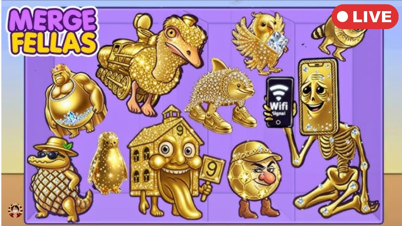 Merge Fellas GOLDEN CAR | merge fellas new update 179