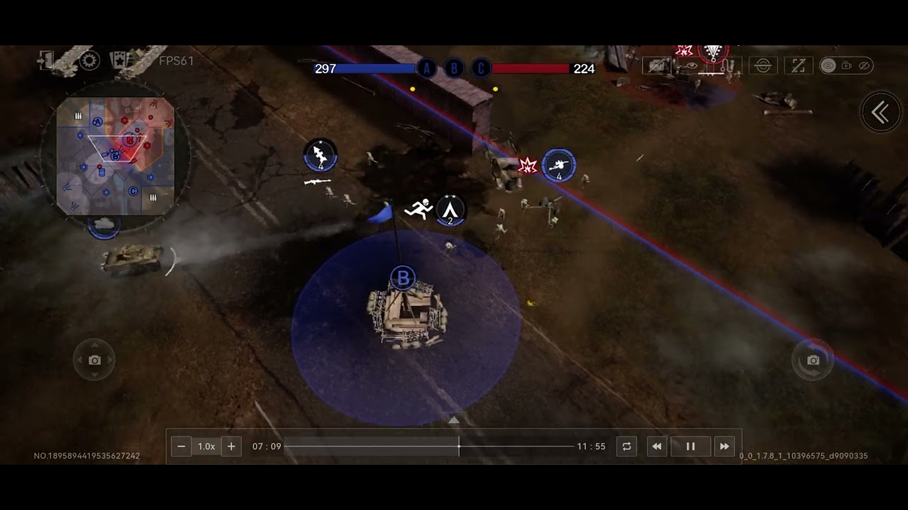 War Alert 1v1 Campaign match against A1exander