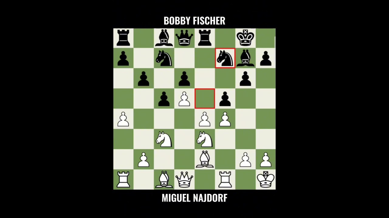Miguel Najdrof vs Bobby Fischer ◉ La Habana Olympiad Final A - La Habana 1966
