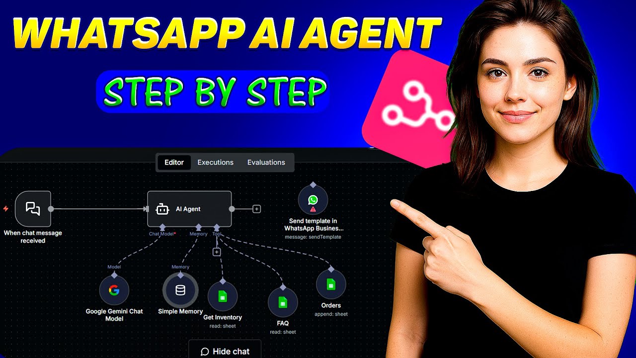 How to Create a WhatsApp AI Chatbot for Any Business (No Coding) - YouTube