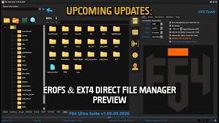 EROFS & EXT4 Direct File Manager Preview #f64 @thefonefix