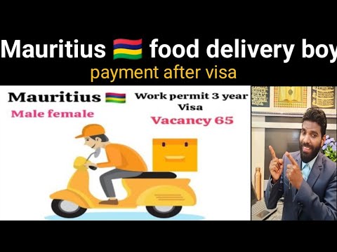 Mauritius food delivery boy male female