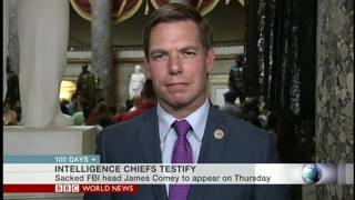 Rep. Swalwell on BBC World News America discussing Senate Intel hearing & Comey testimony