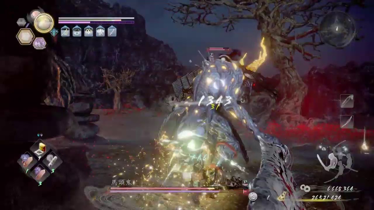 仁王2 NIOH2 新手刷等最快「1分鍾170百萬精華」還有綠裝刷你刷左味?LOKGODHK的PS4播送