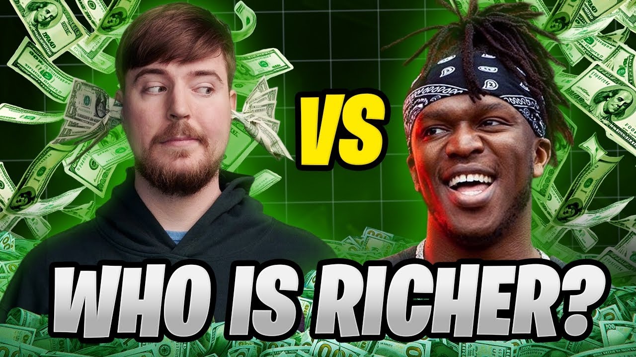 Mr Beast VS KSI: WHO IS RICHER?