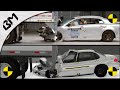 BeamNG Drive VS Real Life - DAMAGE CRASH TEST COMPARISON - Soft Body Physics