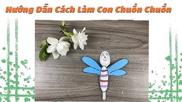 Hướng Dẫn Cách Sáng Tạo Thìa Nhựa Làm Con Chuồn Chuồn | Tái Chế Từ Thìa Nhựa