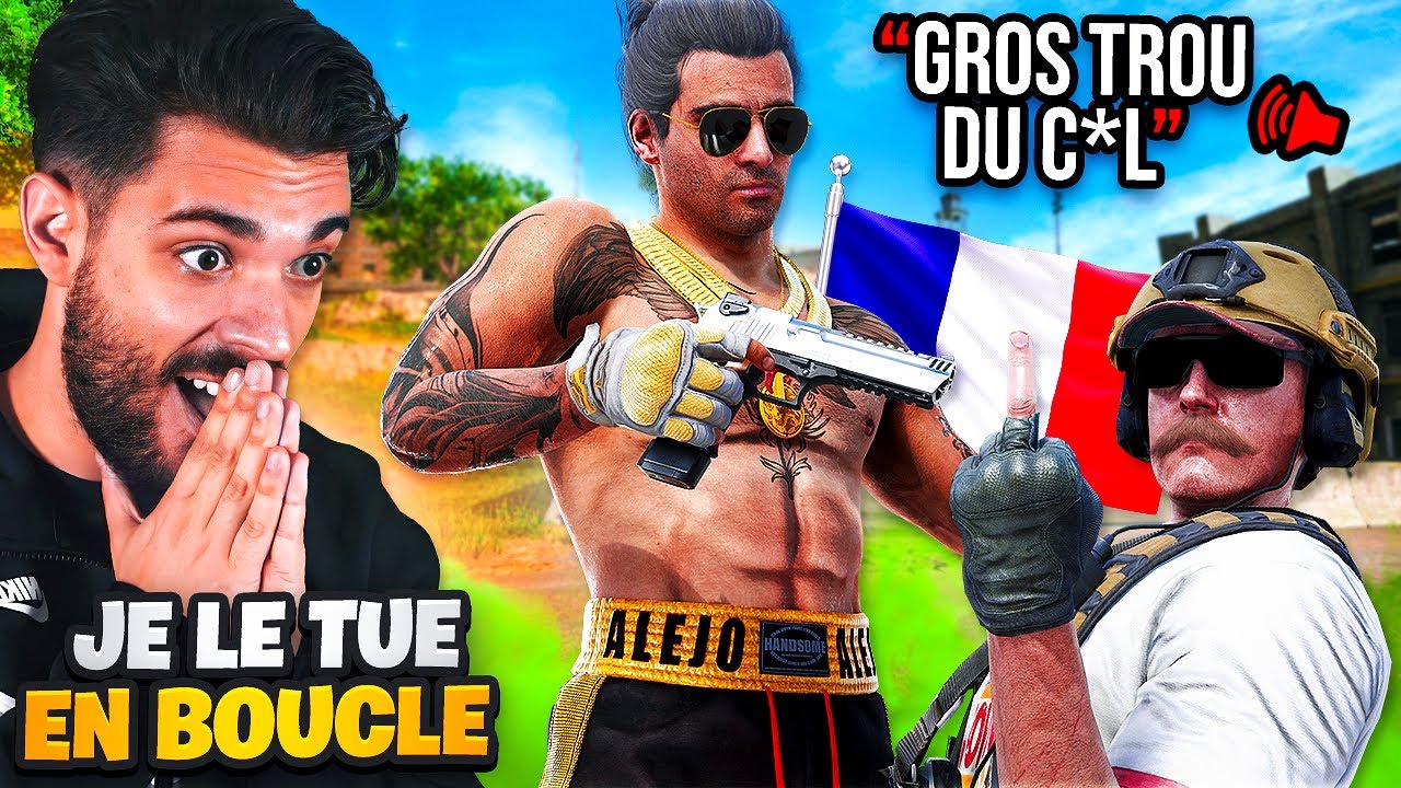 CE FR ME MENACE EN LIVE , JE L'HUMILIE 7 FOIS sur WARZONE ...