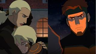 Terra leaves Deathstroke and Geo-Force kills Baron Bedlam ¦ Young Justice -Latino