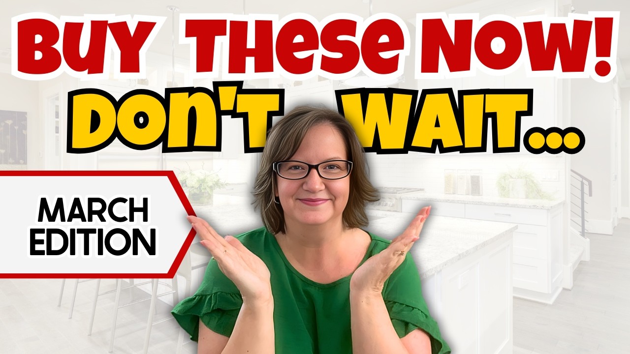 12 Things Worth Hoarding in March | SAVE MONEY NOW