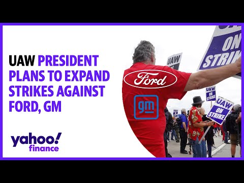 Uaw plans to expand strikes against ford and gm