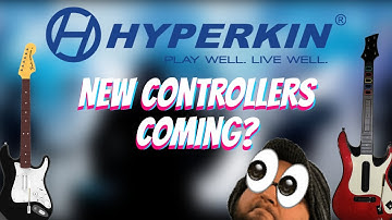 New Rock Band/Guitar Hero Controllers? Hyperkin Wants To Make That Happen