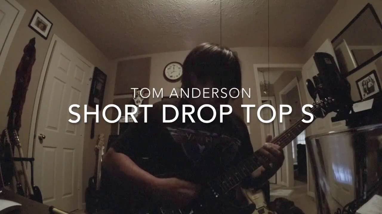 Tom Anderson Short Drop Top Electric Guitar Rock Demo.