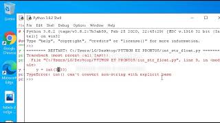vamos usar o int, str e float no python