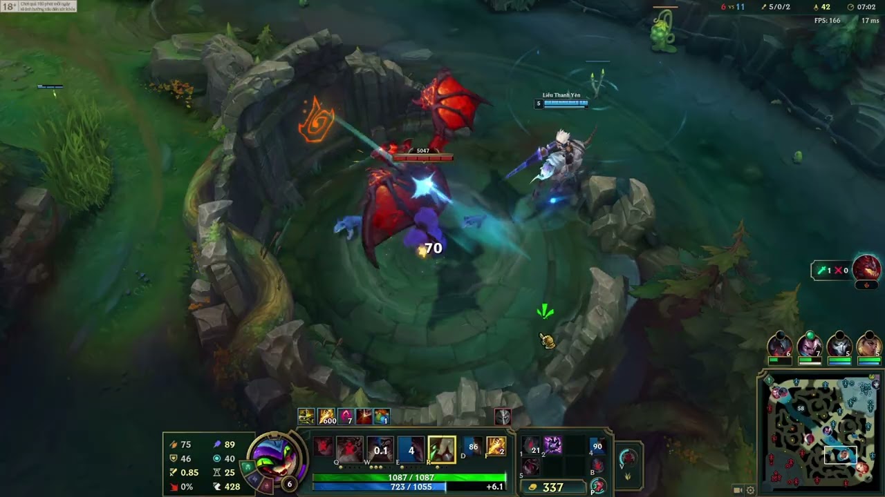 Shaco AP rừng vs Diana | Bất ngờ vì bị cướp blue, Diana quên dùng cả flash