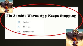 Fix Zombie Waves Keeps Stopping | Zombie Waves Crash Issue | Zombie Waves | PSA 24 screenshot 4