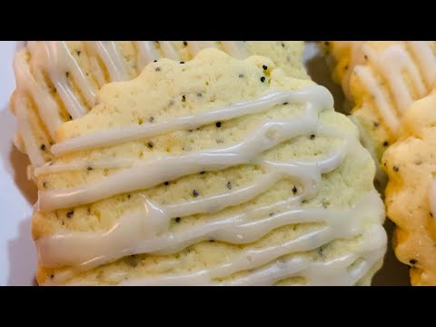 Vidéo: Comment Faire Des Biscuits Au Citron Et Aux Graines De Pavot