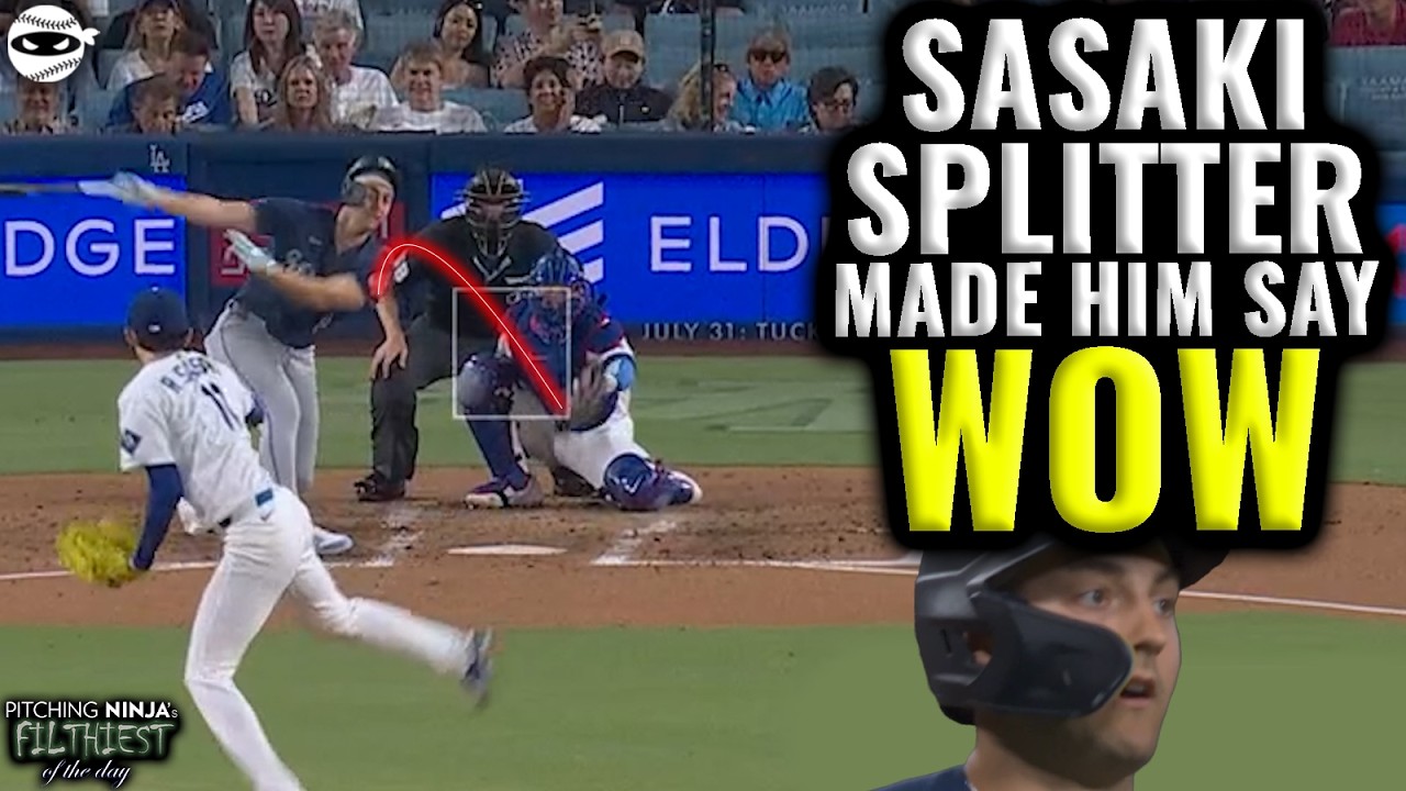 Roki Sasaki's Splitter made him say WOW