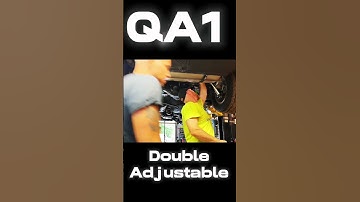 QA1 Double Adjustable Shocks Installation #shorts