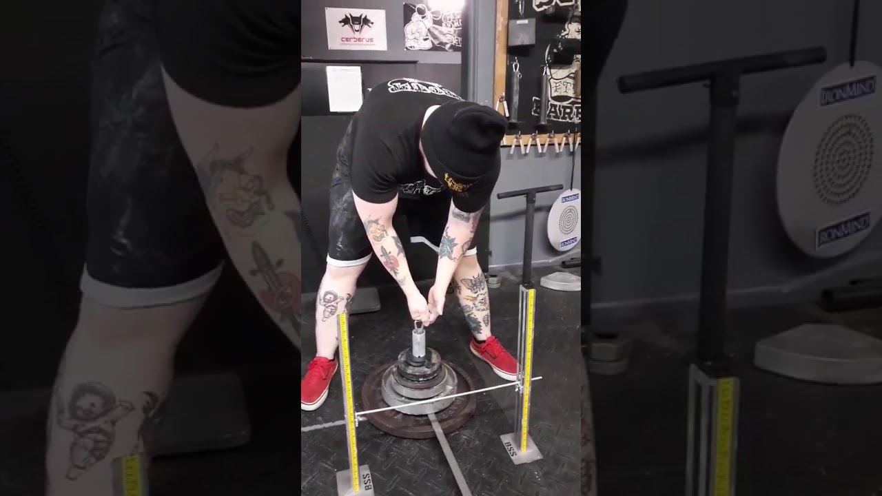 Kyle Mertz(USA) "LOGAN LIFT" - 43,9 kg(LH)