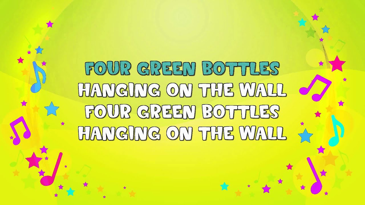 Ten Green Bottles Karaoke