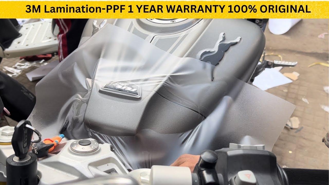 Best PPF for Apache RTR 310RR 3M Lamination-PPF 