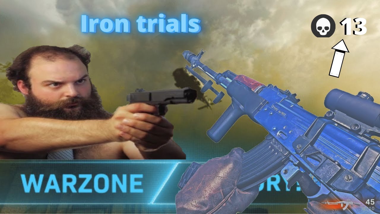 Warzone Iron trials win with a random redneck