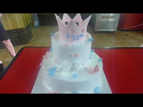 პრინცესას ტორტი „გვირგვინით“, ტორტები შეკვეთით 593 756 700, \"გრანტის ტორტები\"