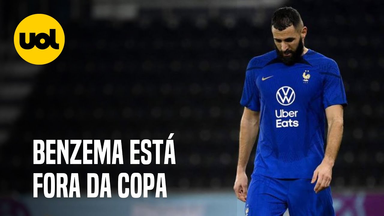 Melhor jogador do mundo, Karim Benzema está fora da Copa do Catar